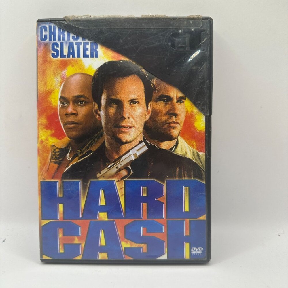 Hard Cash DVD Movie Starring Christian Slater Val Kilmer Action/Thriller